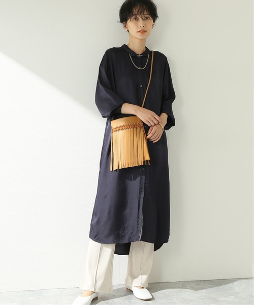 [JOURNAL STANDARD] 【GALLEGO DESPORTES/ギャレゴデスポート】 TWILL Gathered ShirtOP：ワンピース