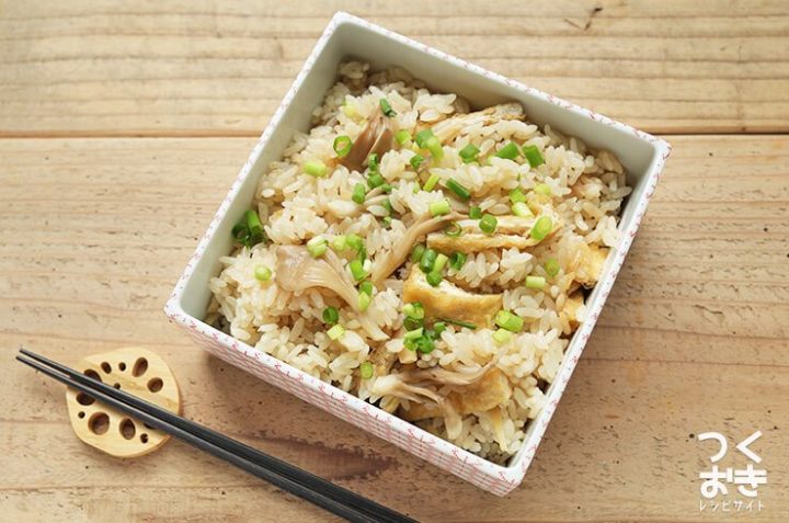 彼氏が喜ぶ和食！きのこと生姜の炊き込みご飯