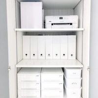 真っ白で統一感がすごい アイデア満載の リビング収納 アイデア Folk 真っ白で統一感がすごい アイデア満載の リビング収納 アイデア Folk