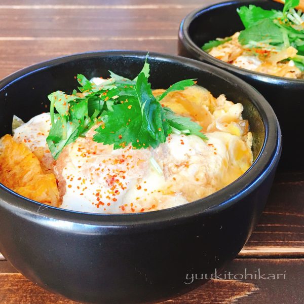 和風の大人気♪カツ丼