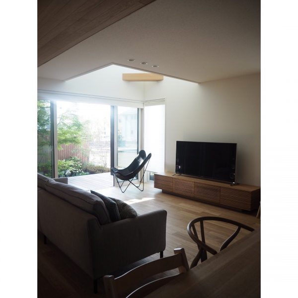 吹き抜けリビング5