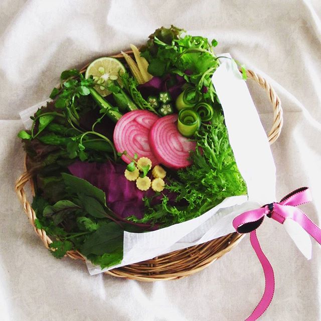 パーティーにおすすめ!ブーケサラダ