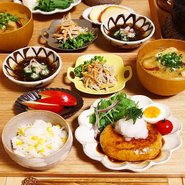 子供が喜ぶ。豆腐ハンバーグ 照り焼きおろし