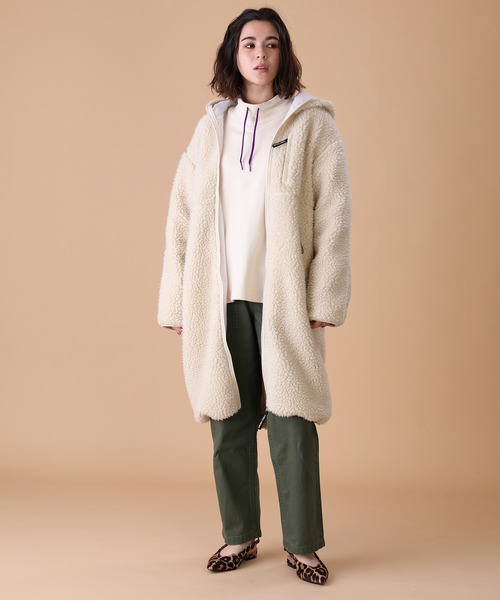 ボアアウターのレディースコーデ選 秋冬 流行りの着こなし方を大公開 Folk