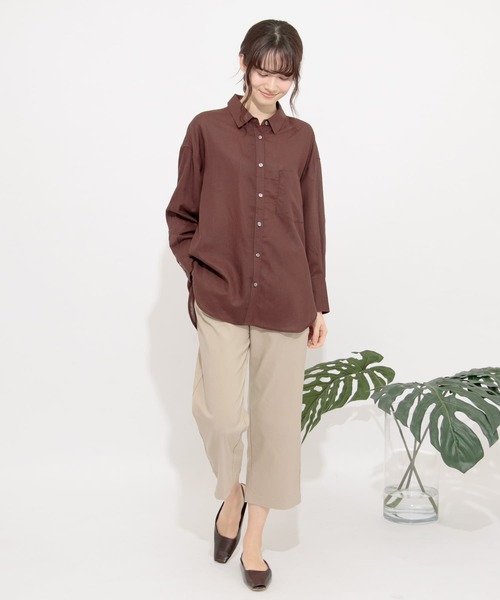 ワイドクロップドパンツのコーデ【2020秋冬】ラフなのにきれいめが叶う 