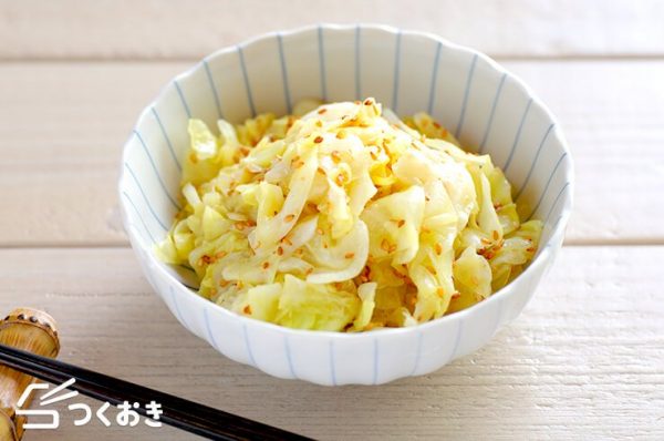 レンジで簡単！キャベツのナムル