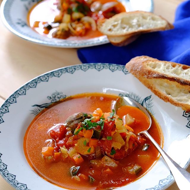 あさりのダシが美味しい!トマトスープ