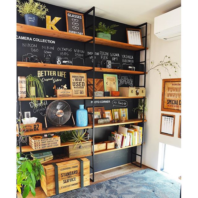 天井まで!縦空間を余すことなく活用する