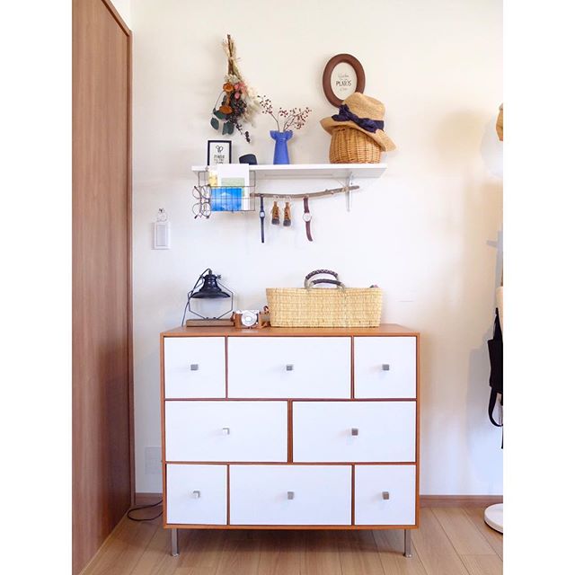 クローゼットなしの洋服収納《引き出し》