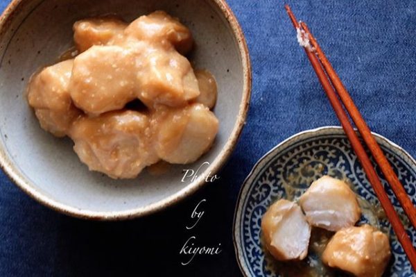 人気メニュー！里芋の味噌バター煮