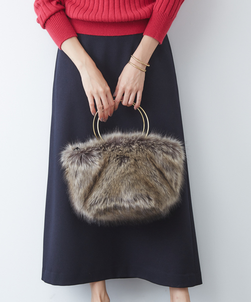 Rouge vif la cle HELEN MOORE フェイクリングバック
