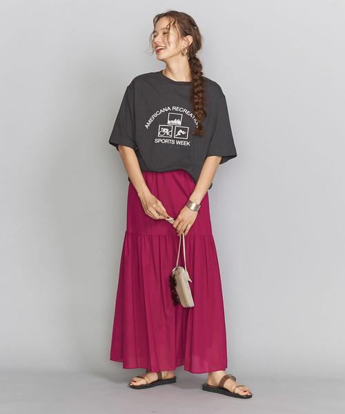 【別注】<Americana(アメリカーナ)>プリントTシャツ