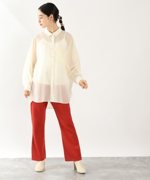 赤パンツレディースコーデ 21最新 大人のお手本着こなし術をご紹介 Folk