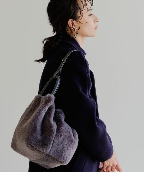 green label relaxing エコファー 2WAY ショルダーバッグ
