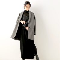 冬のオールブラックコーデ【2020】女性らしいきれいめな着こなしのコツは？