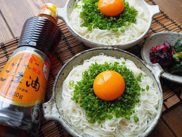 あっさり麺類の軽食メニュー！ごま油そうめん