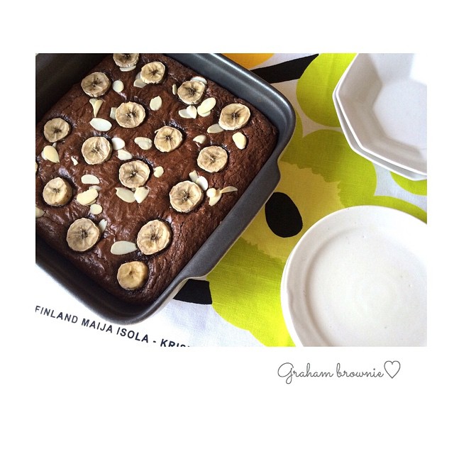 女子力が高い!手作り全粒粉ブラウニー