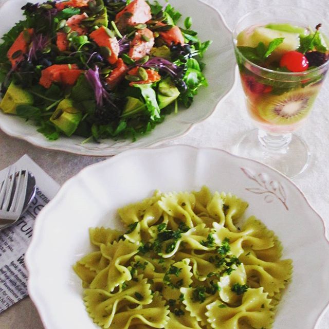 パスタのおしゃれな盛り付けのコツをご紹介 大皿 お弁当まで綺麗に見せるには Folk