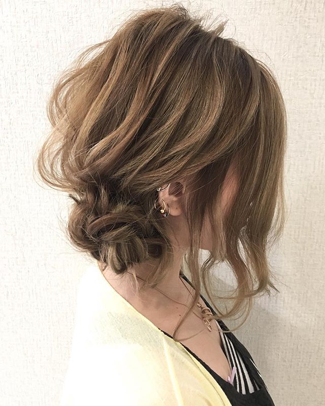 簡単 おしゃれなサイドヘアアレンジ15選 レングス別のこなれスタイルをご紹介 Folk