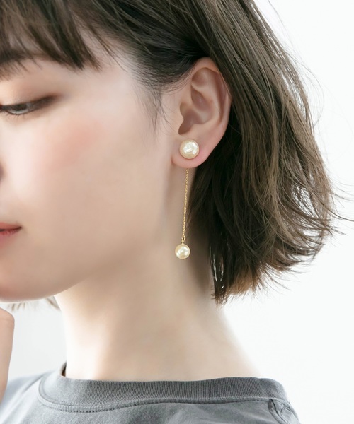 バックキャッチマグネットピアス