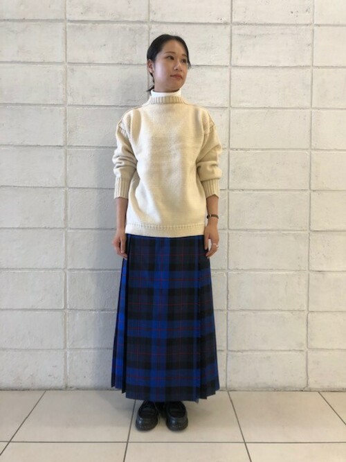 プリーツスカートの冬コーデ 21 旬の大人のきれいめファッション Folk