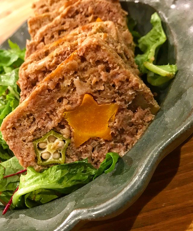 星型が可愛い!おもてなしミートローフ