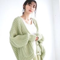 ゆるっと感が可愛い 大人に似合う ざっくりカーディガン 特集 Folk