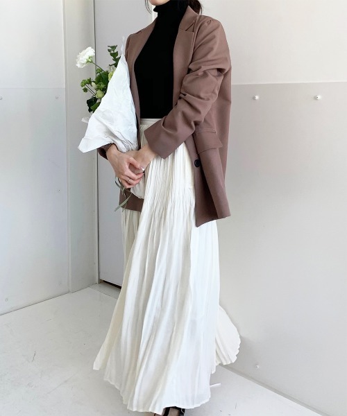 櫻田結子プロデュース ロングプリーツスカート