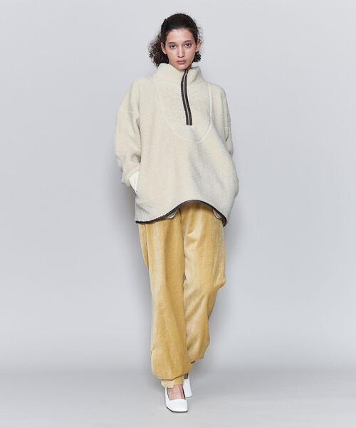 <6(ROKU)>BOA HALF ZIP PULLOVER/プルオーバー