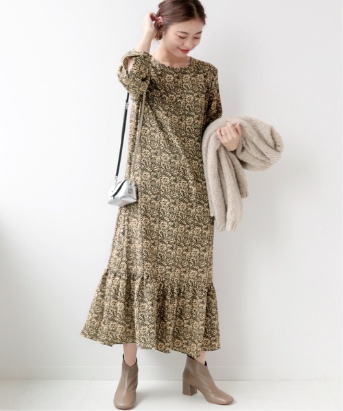 JOURNAL STANDARD relume ガラギャザーキリカエワンピース◆