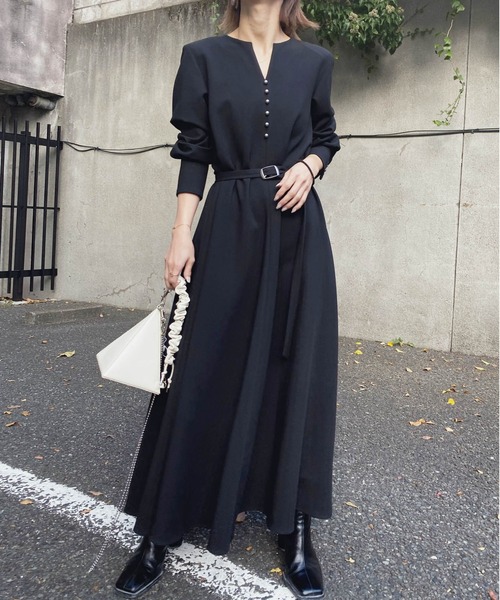 UNDRESSED BACK TUCK DRESS
