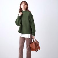 冬のカーキ色をオシャレに着こなそう☆大人のカーキ色コーデ特集