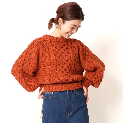 野暮ったさゼロ♡大人女子におすすめの洗練ケーブルニット・アラン 