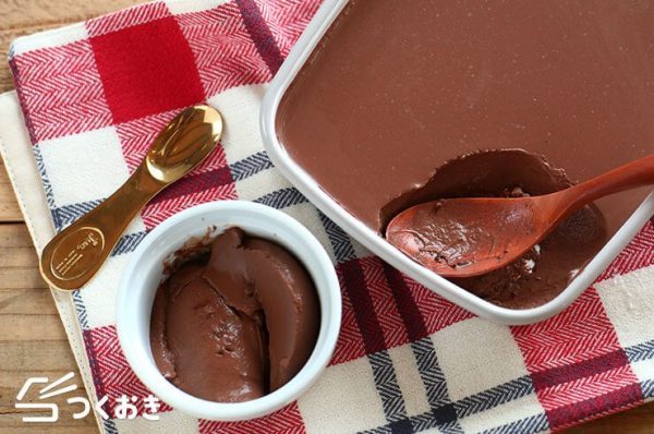 おすすめの手作りレシピ！生チョコプリン