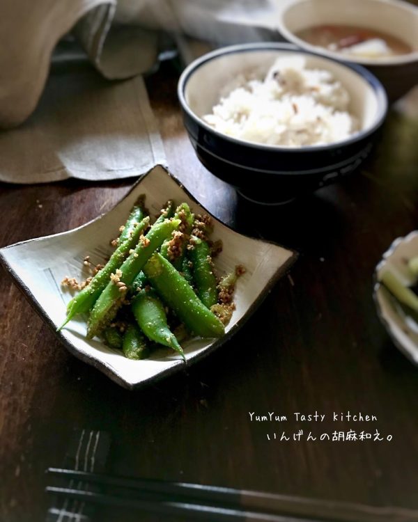 和食の箸休めの人気レシピのごま和え