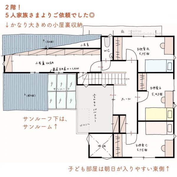 コートの脱ぎ散らかし防止になる！玄関にちょっとしたハンガーラック5