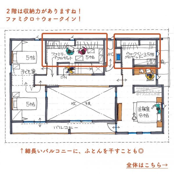 キッチンからの眺め◎わんちゃんを飼うご家族が住む間取り4