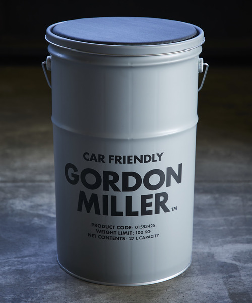GORDON MILLER ペール缶 収納型スツール 27L