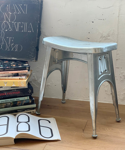 KITCHEN STOOL GALVANIZED