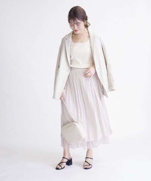 Xラインシルエットコーデ 21最新 着痩せ効果が狙える服装をご紹介 Folk