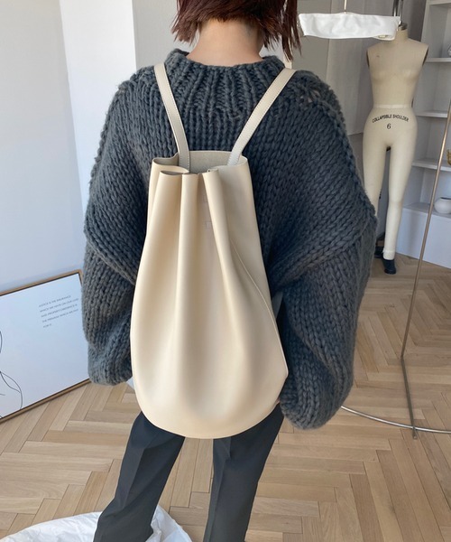 【chuclla】【2020/AW】2way bucket-gather bag cha182