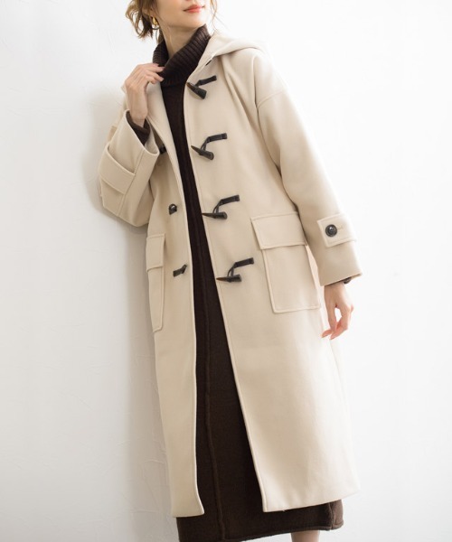 ロングダッフルコート