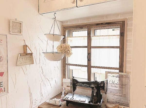 ハンギングを使ったドライフラワーの飾り方