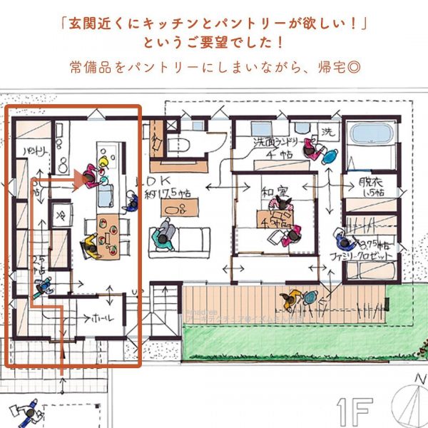 家事動線と収納が効率よし◎時短家事で家族との時間が増える家2