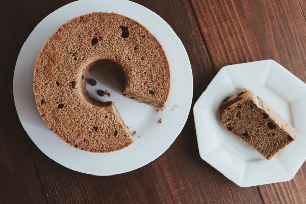 大人味！コーヒーとチョコのシフォンケーキ