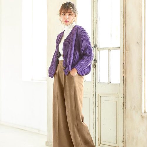 ぽっちゃりさんはワイドパンツで着痩せを叶える スッキリ見せる大人コーデ術 Folk