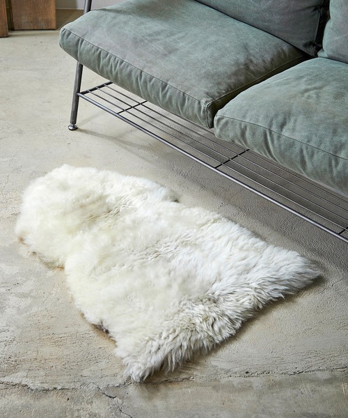 GLENCROFT StyleStandard Sheepskin Rug (グレンクロフト スタイルスタンダード シープスキンラグ)(WHITE)(ラグ マット)