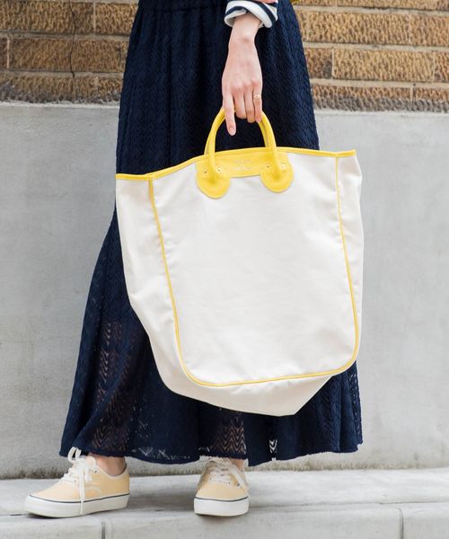 【SHIPS any一部カラー別注】YOUNG&OLSEN:キャンバストート◇