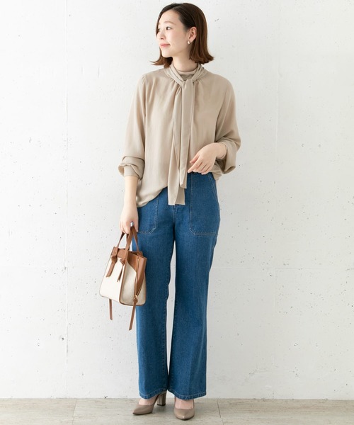 URBAN RESEARCH ROSSO 2WAYボウタイブラウス