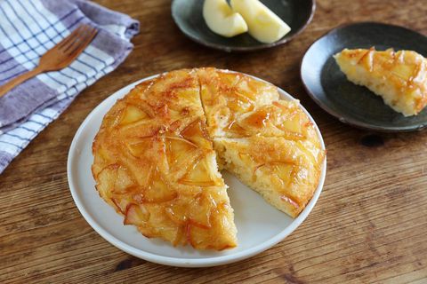 バターたっぷり!りんごのタルトタタン風